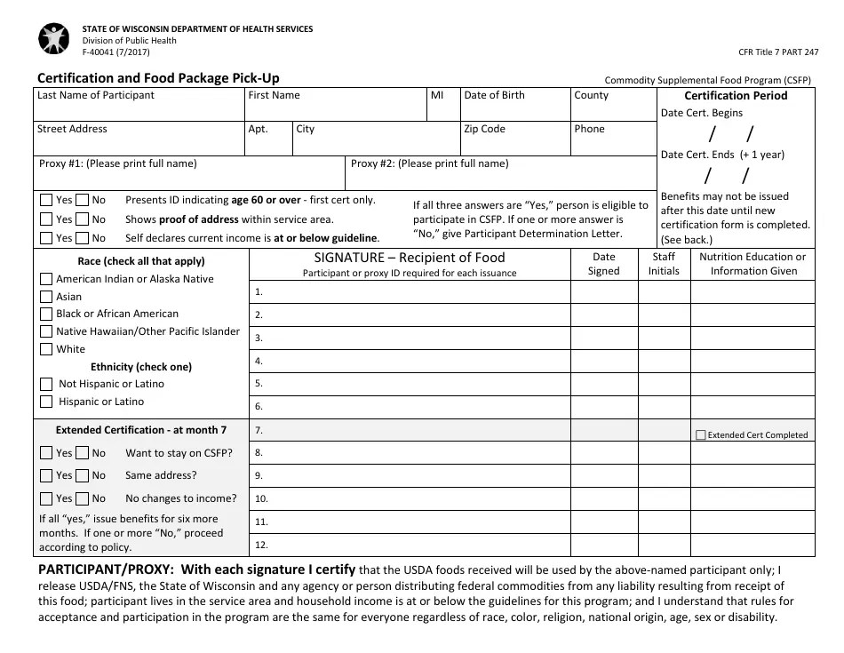 Form F40041 Fill Out, Sign Online and Download Printable PDF