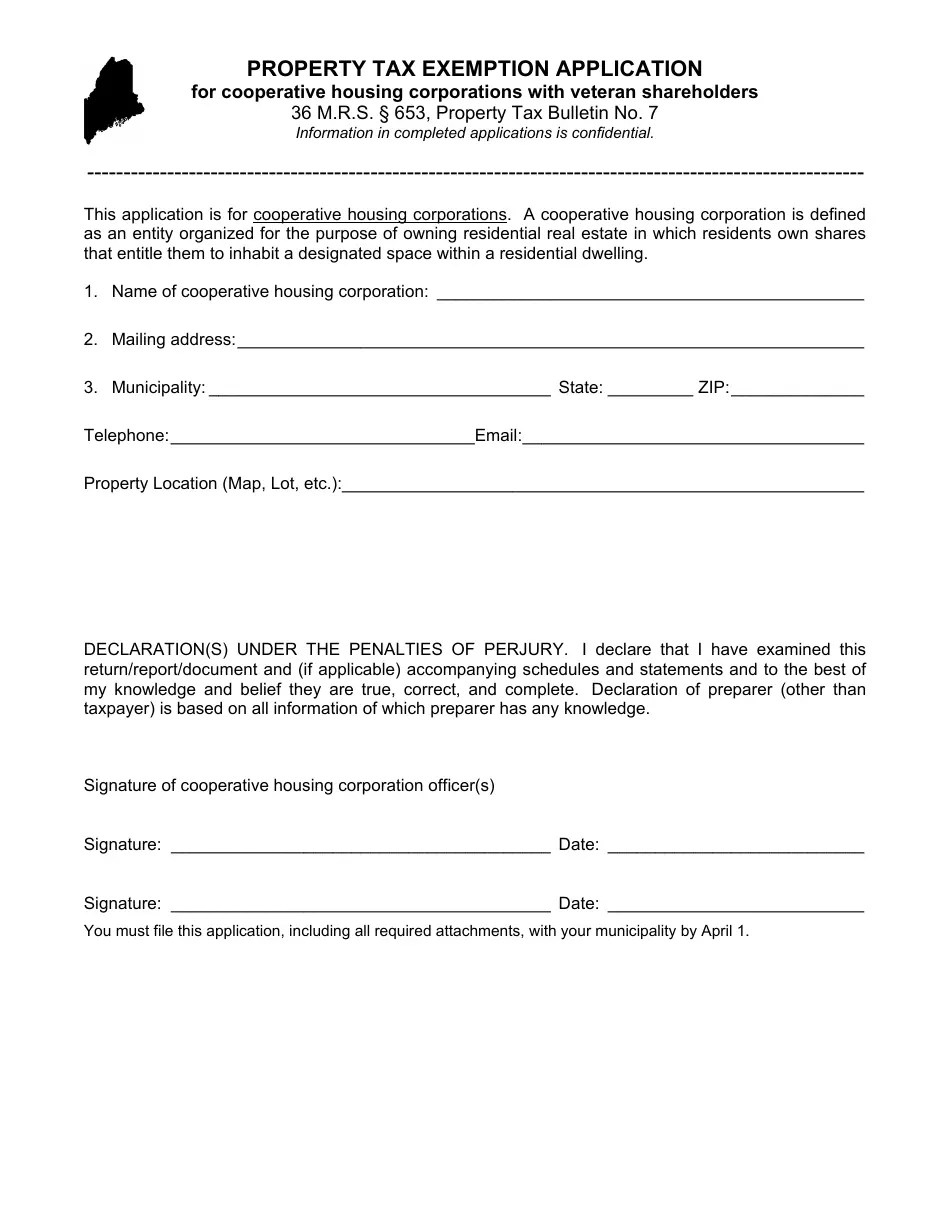 Form PTF6532C Fill Out, Sign Online and Download Fillable PDF, Maine