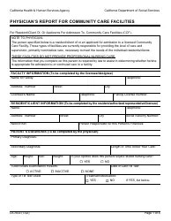 Form LIC602 Download Fillable PDF or Fill Online Physician's Report for