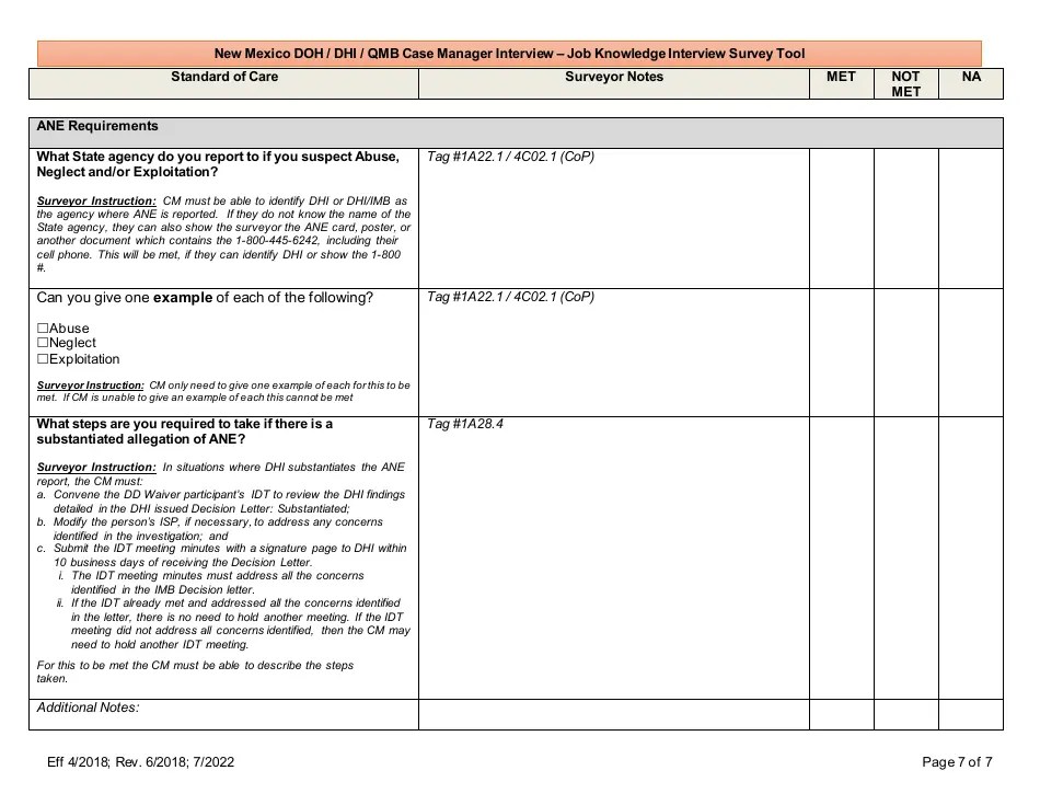 New Mexico New Mexico Doh/Dhi/Qmb Case Manager Interview Job