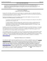 Form SSA-16 Download Fillable PDF or Fill Online Application for