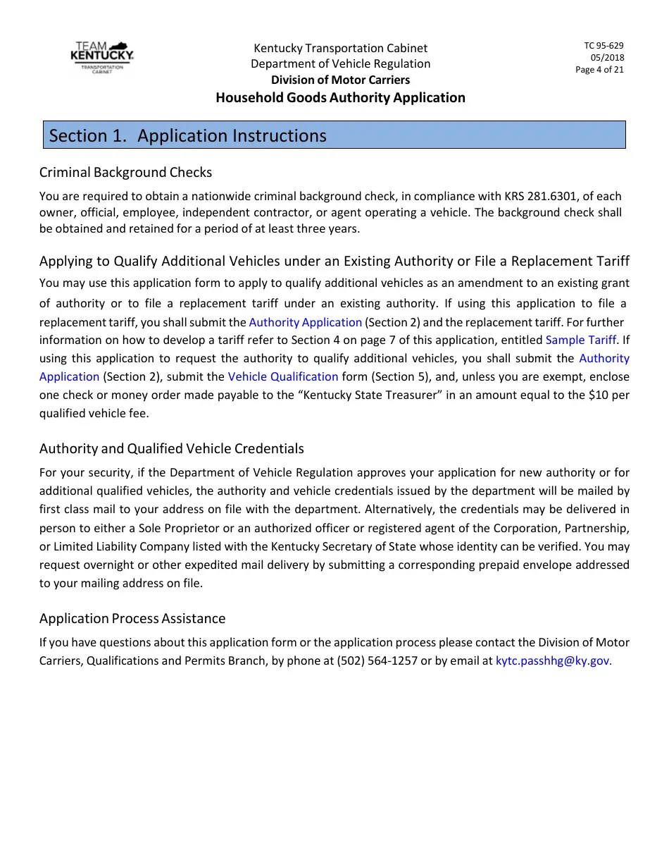 Form TC95629 Fill Out, Sign Online and Download Printable PDF