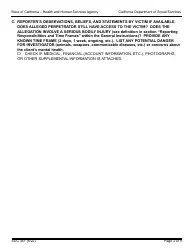 Form SOC341 Download Fillable PDF or Fill Online Report of Suspected