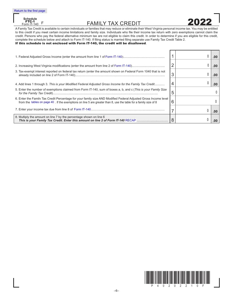 Form IT140 2022 Fill Out, Sign Online and Download Fillable PDF
