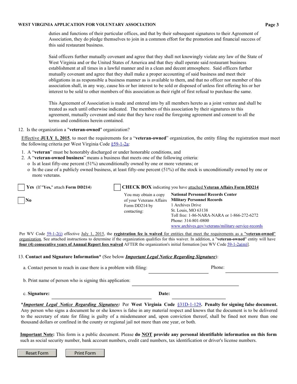 Form VA1 Fill Out, Sign Online and Download Fillable PDF, West Virginia Templateroller