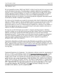 Form SSA-44 Download Fillable PDF or Fill Online Medicare Income