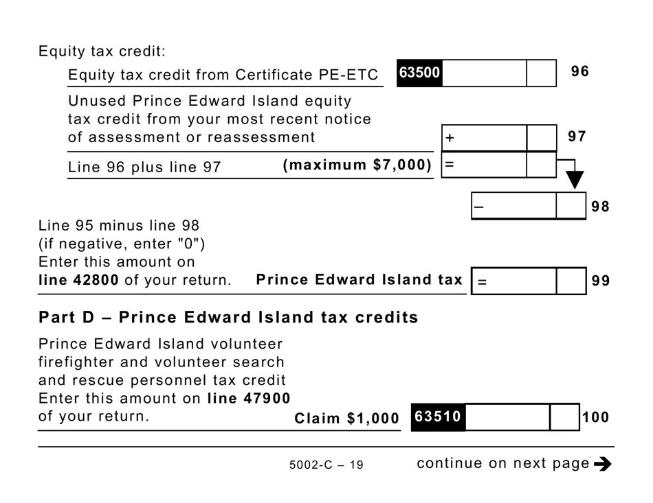 Form 5002C (PE428) 2022 Fill Out, Sign Online and Download