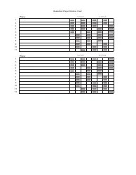 Basketball Player Rotation Chart Template Download Printable PDF
