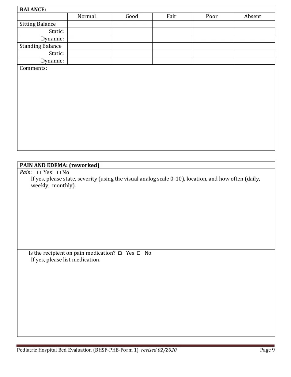 BHSFPHB Form 1 Fill Out, Sign Online and Download Printable PDF, Louisiana Templateroller