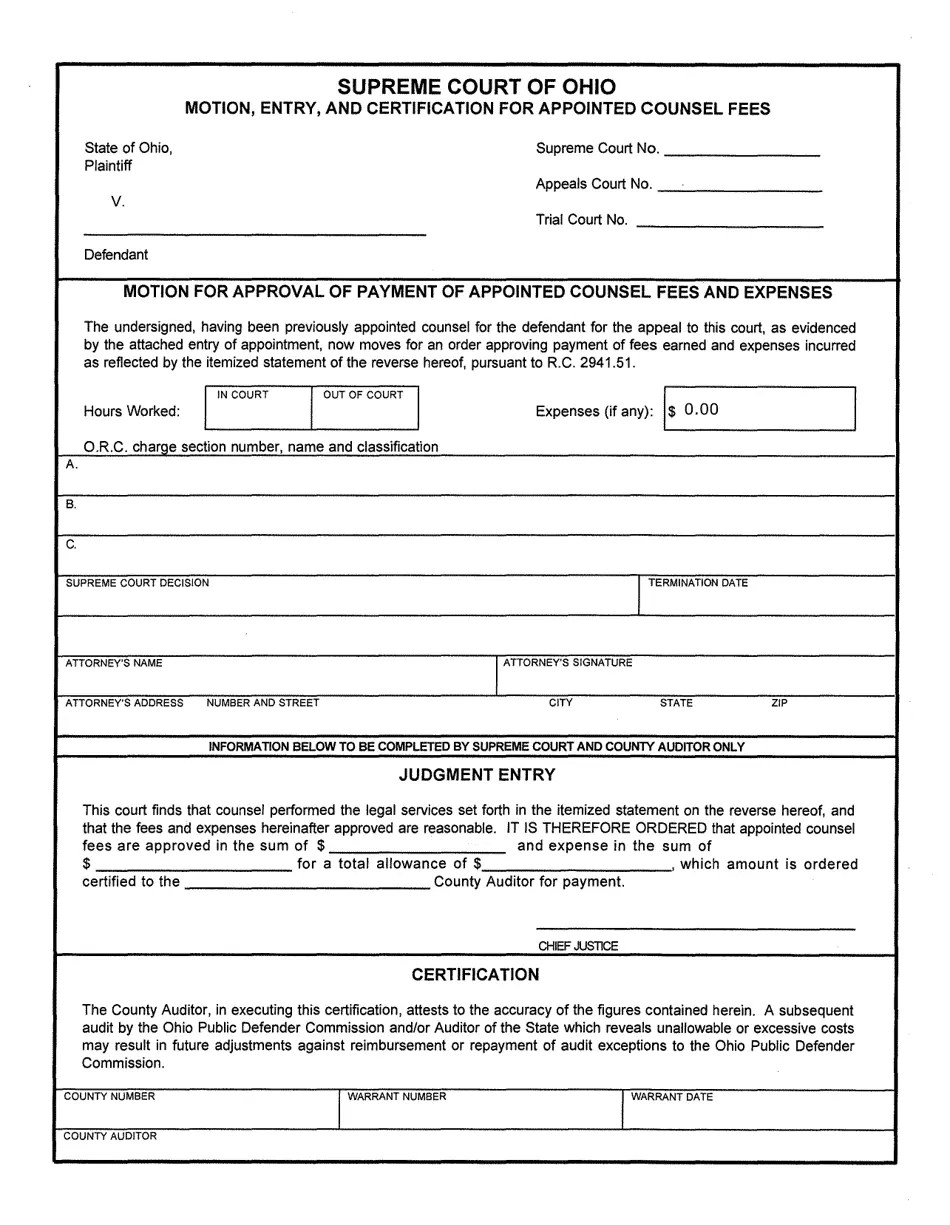 Form OPD1031 Download Fillable PDF or Fill Online Application for