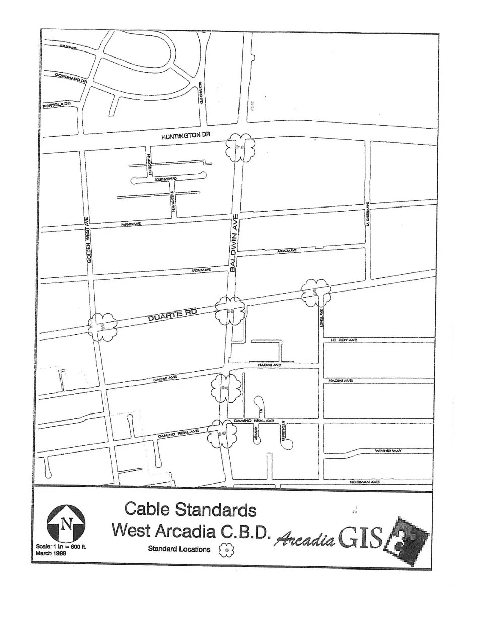 City of Arcadia, California Over the Street Banner Permit Application