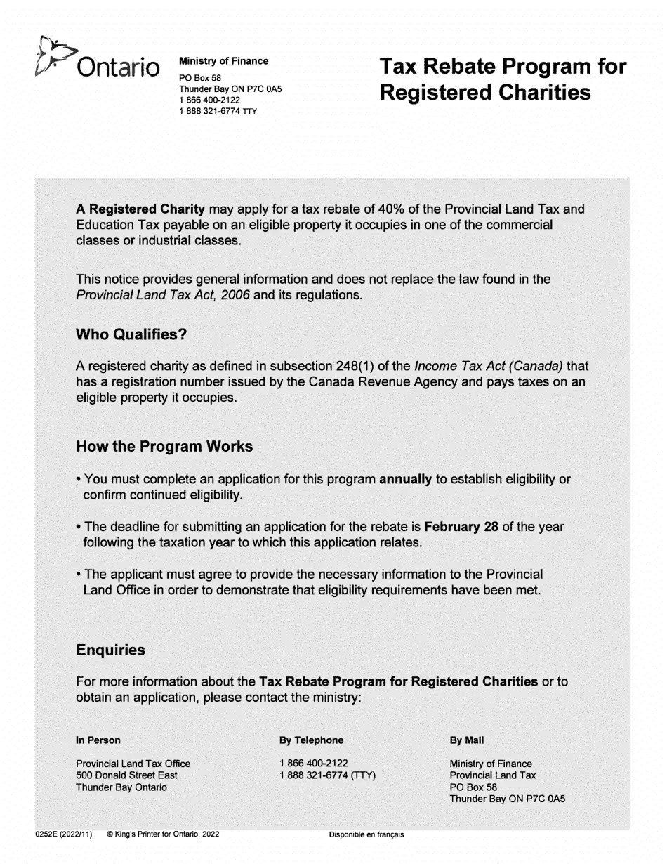 Form 0252E Download Fillable PDF or Fill Online Application for