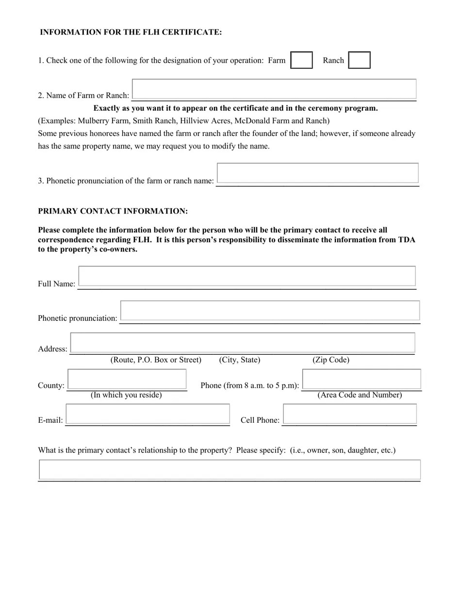 2023 Texas Family Land Heritage Application Fill Out, Sign Online and