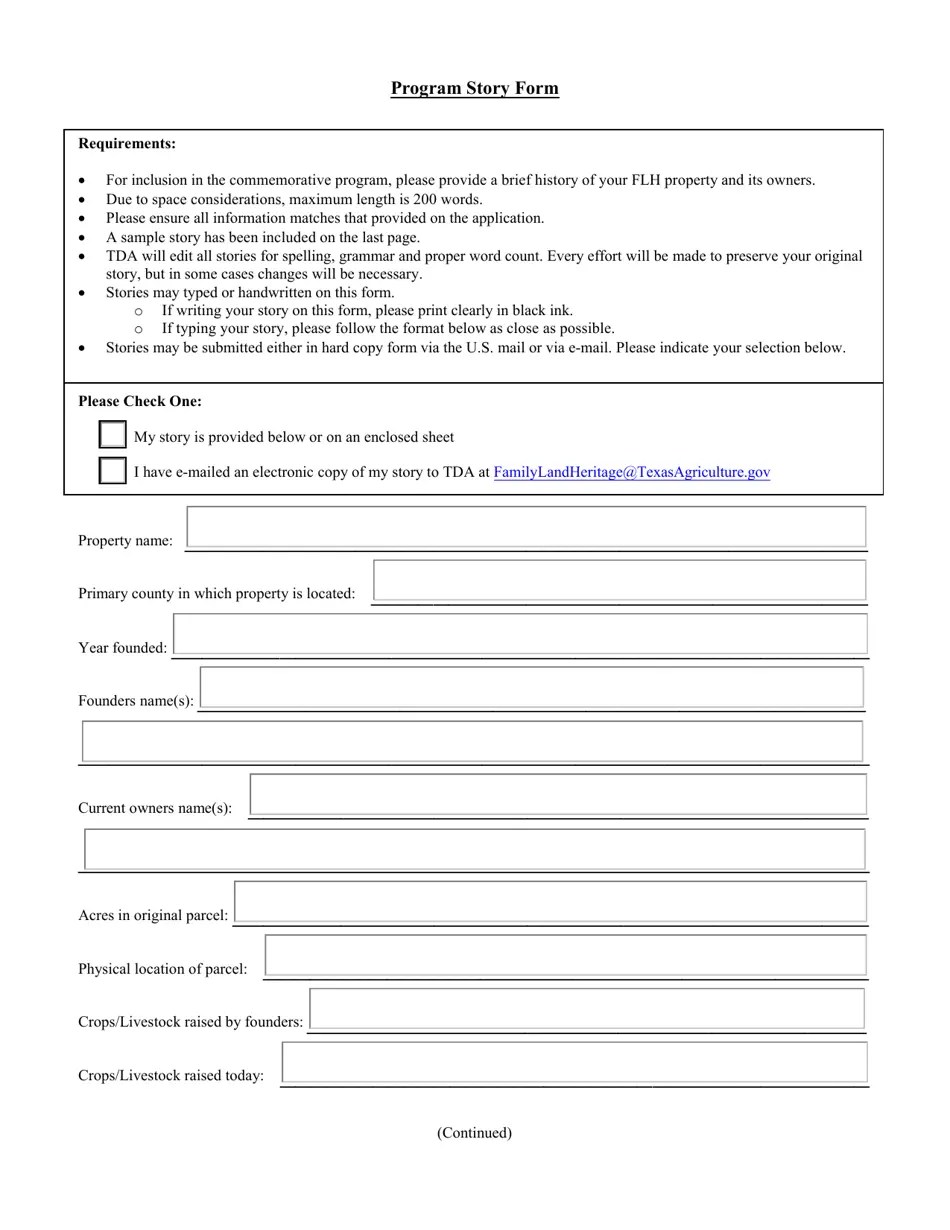 2023 Texas Family Land Heritage Application Fill Out, Sign Online and