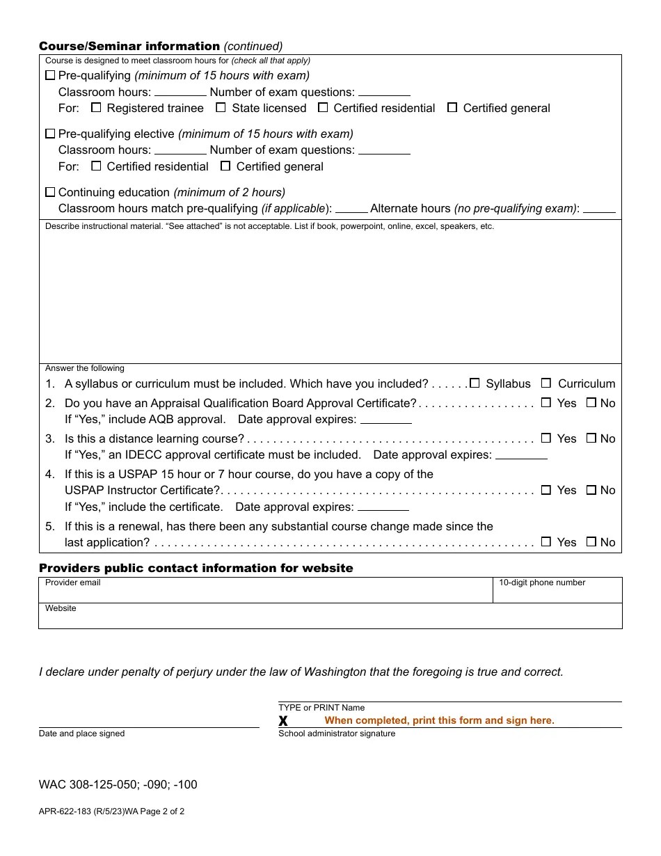Form APR622183 Download Fillable PDF or Fill Online Real Estate