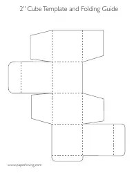 Prayer Cube Template Download Printable PDF | Templateroller