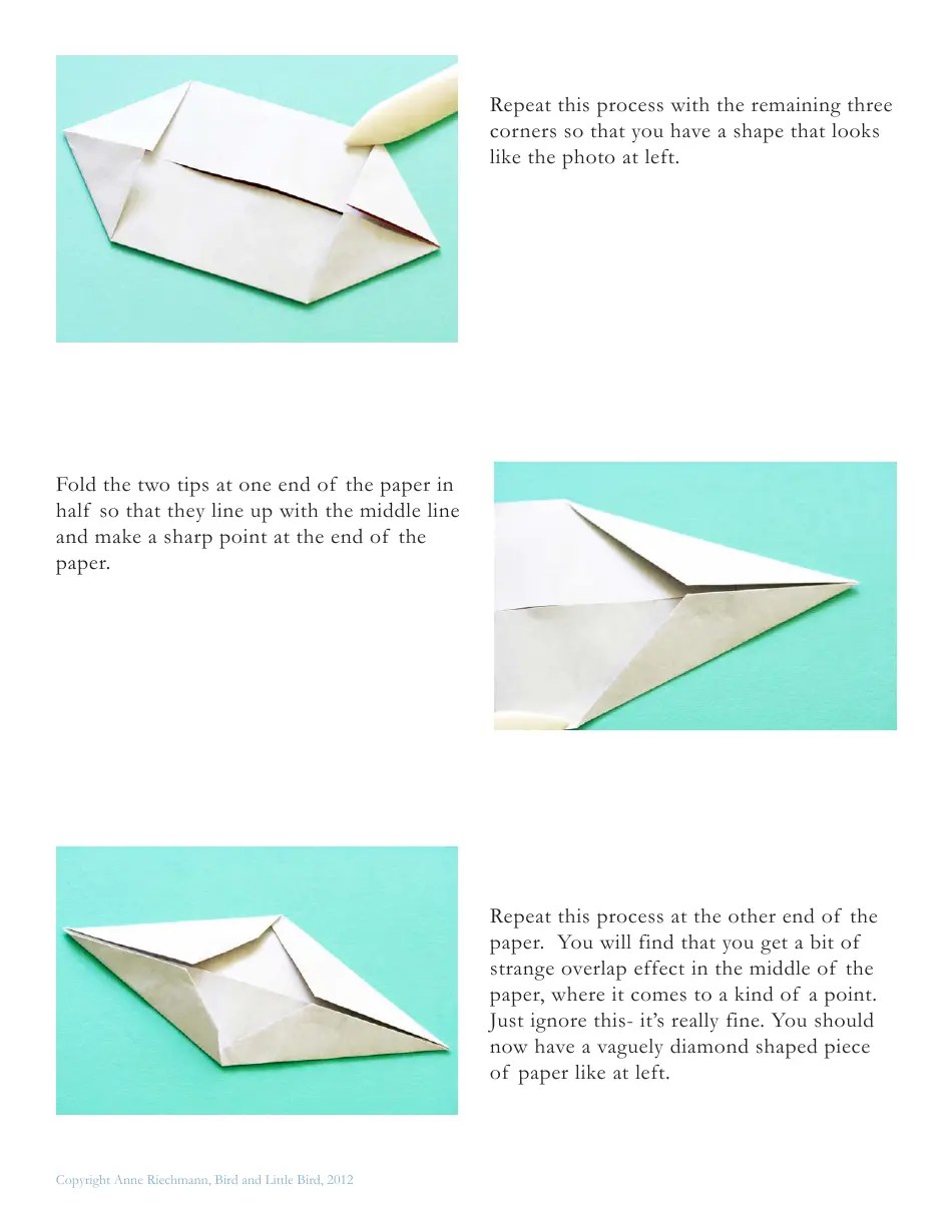 Red Paper Canoe Template - Anne Riechmann Download Printable PDF