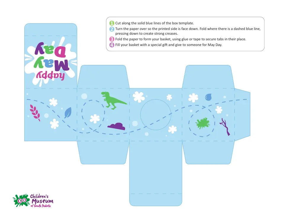 May Day Basket Template Download Printable PDF Templateroller