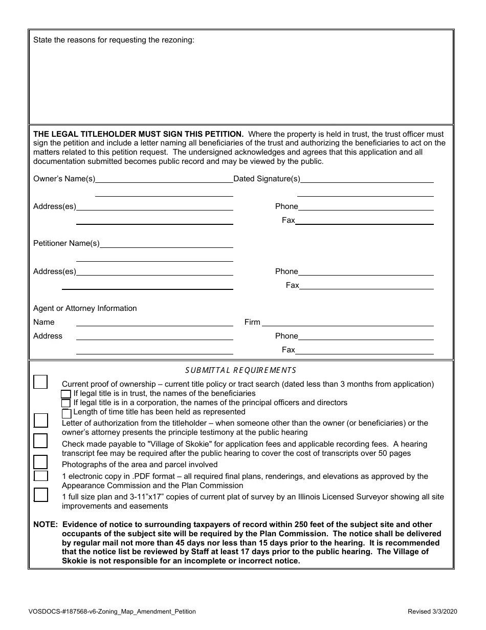 Form VOSDOCS187568 Fill Out, Sign Online and Download Fillable PDF