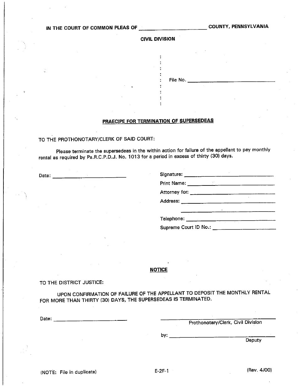 Form E2F1 Fill Out, Sign Online and Download Printable PDF, Luzerne