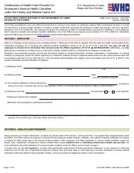 Form WH-380-E Download Fillable PDF or Fill Online Fmla Certification