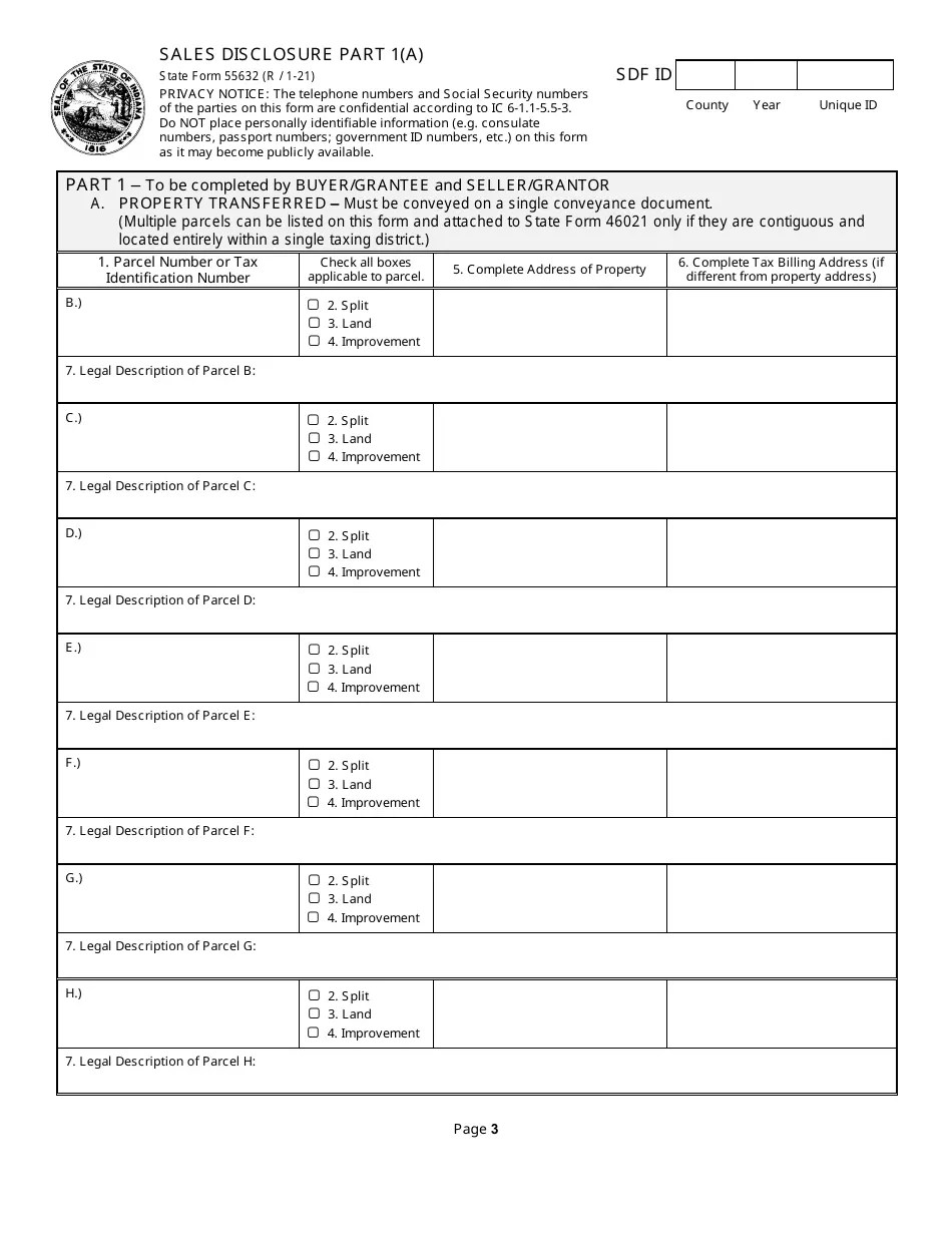 State Form 57017 Fill Out, Sign Online and Download Fillable PDF, Indiana Templateroller