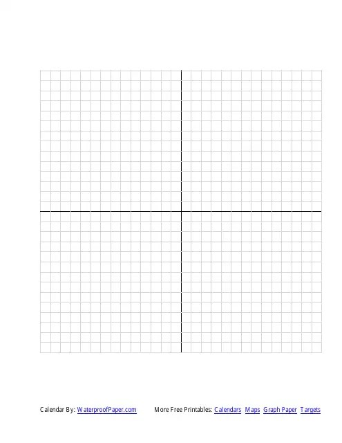 Math Axis Graph Paper Download Printable PDF | Templateroller