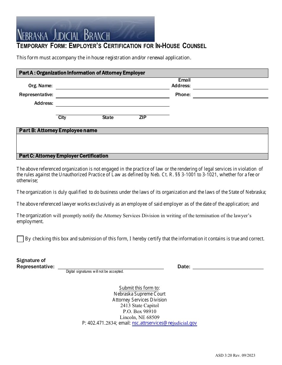 Form ASD320 Download Fillable PDF or Fill Online Temporary Form