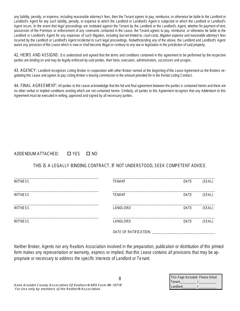 Form R1071R Fill Out, Sign Online and Download Printable PDF, Anne