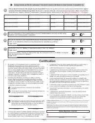 Form HSEA1 Download Fillable PDF or Fill Online Application for the Low