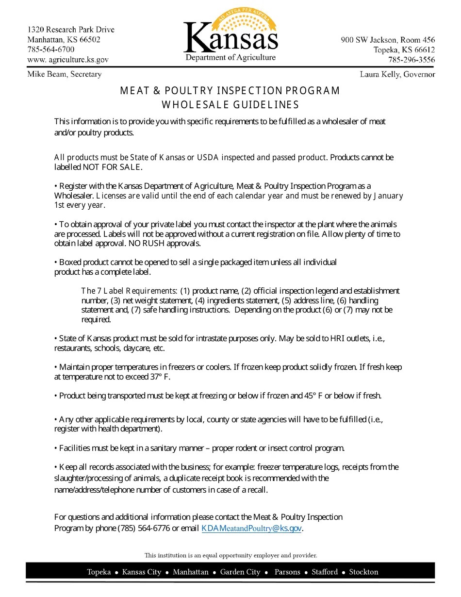 Form MP19 Download Fillable PDF or Fill Online Meat & Poultry