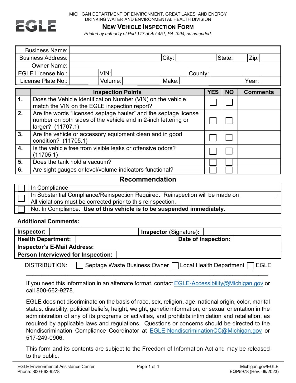 Form EQP5978 Fill Out, Sign Online and Download Fillable PDF