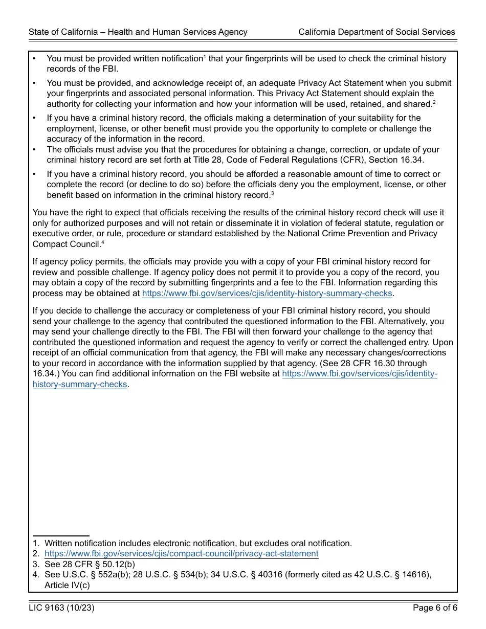 Form LIC9163 Download Fillable PDF or Fill Online Request for Live Scan Service Community Care