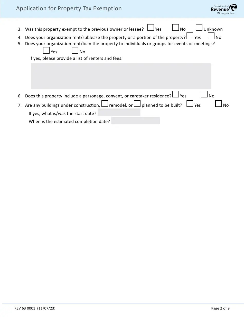 Form REV63 0001 Download Fillable PDF or Fill Online Application for