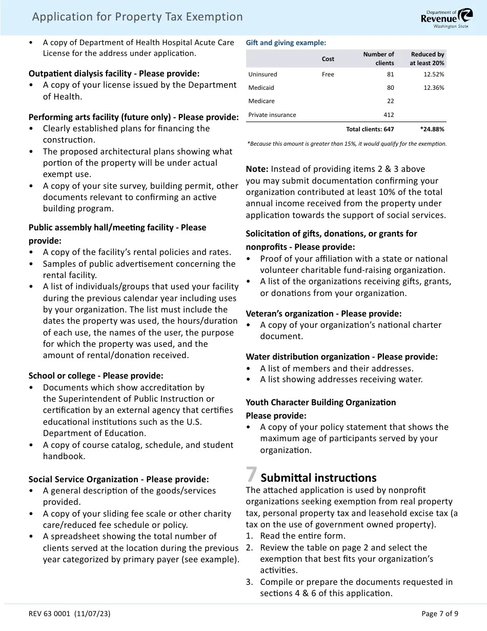 Form REV63 0001 Download Fillable PDF or Fill Online Application for