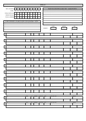 Dungeons and Dragons 3.5 Spell Sheet Download Printable PDF