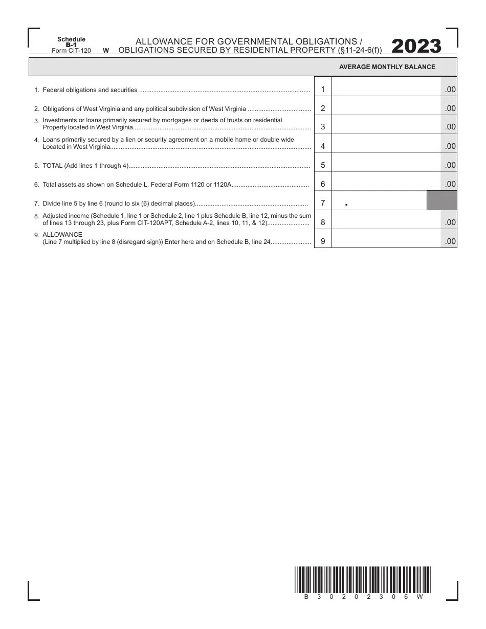Form CIT120 Download Printable PDF or Fill Online West Virginia