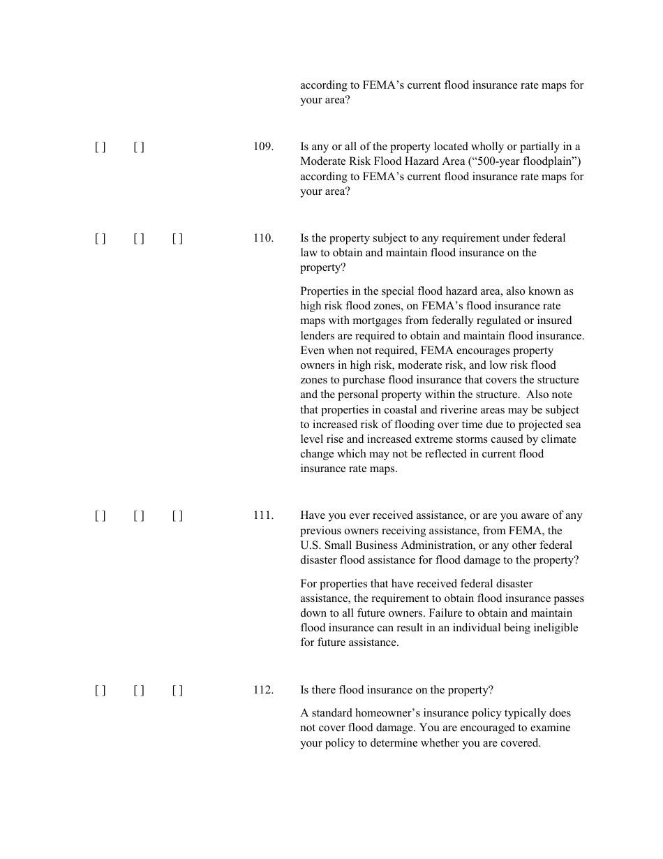 New Jersey Seller's Property Condition Disclosure Statement Fill Out