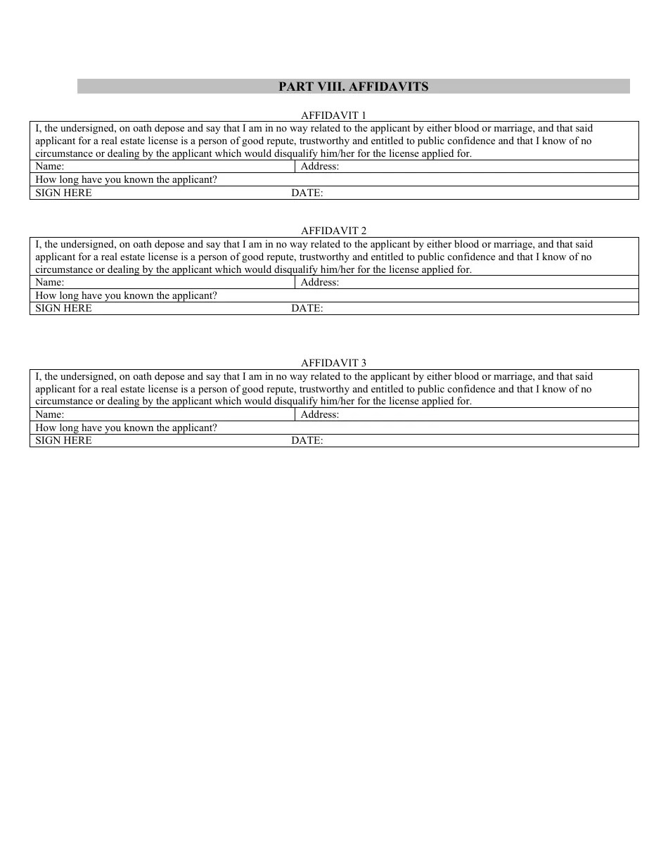 New Hampshire Real Estate Broker Application Form Fill Out, Sign
