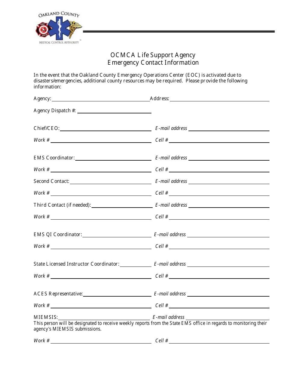 2024 Oakland County, Michigan Life Support Agency Letter of Compliance