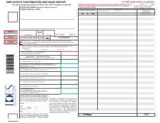 Form UI-3/40 Download Fillable PDF or Fill Online Employer's