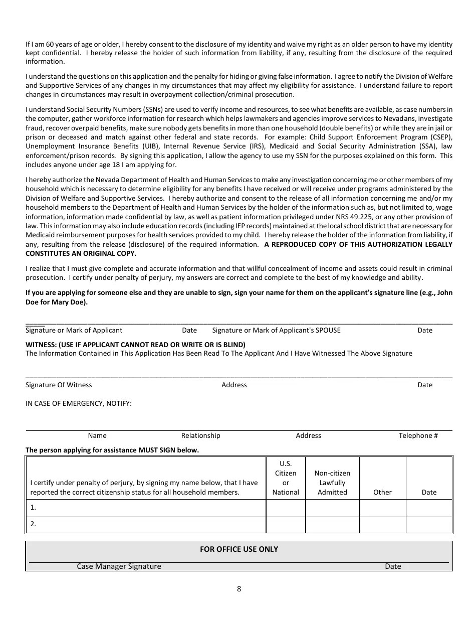 Form 2920EM Download Printable PDF or Fill Online Application for
