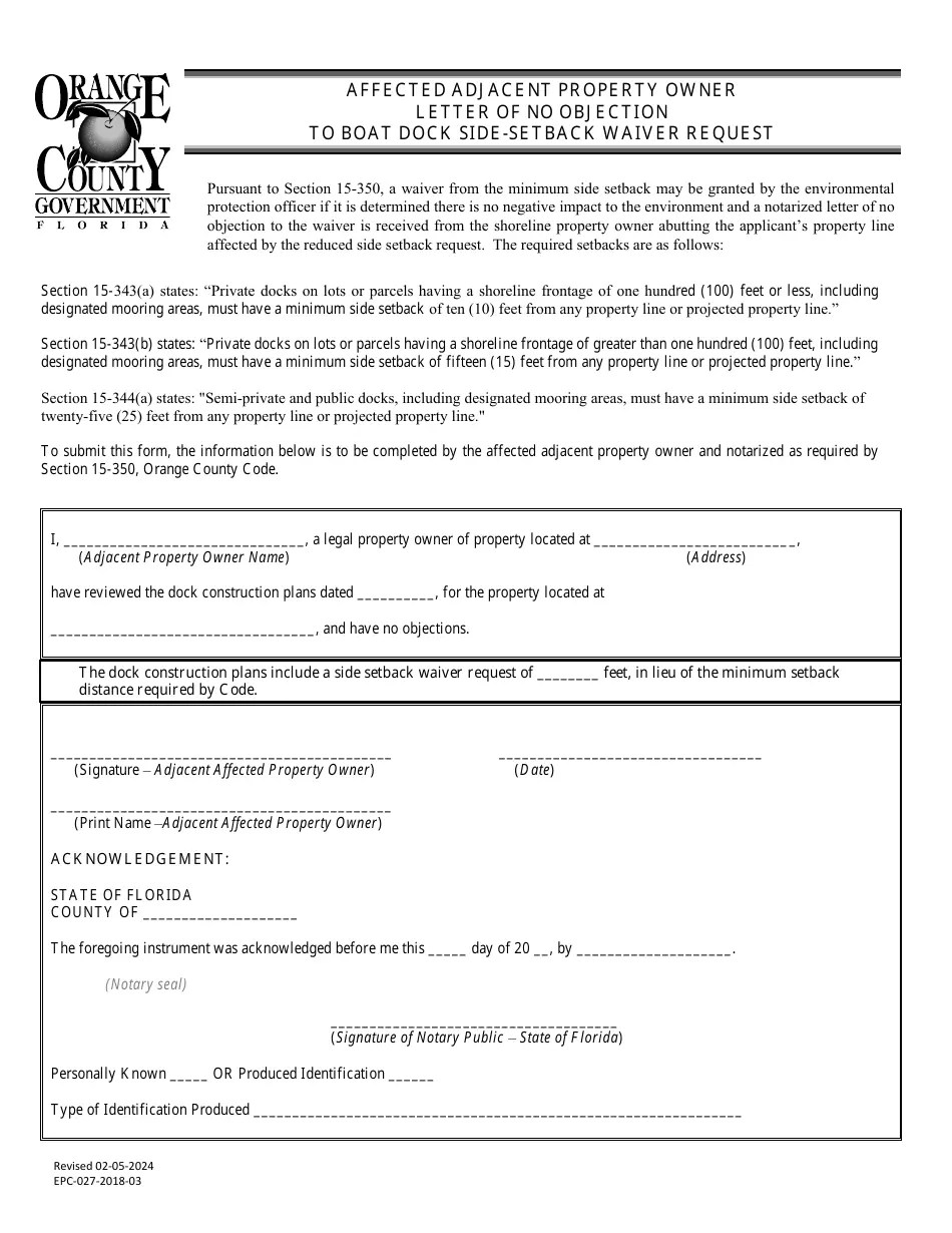 Form EPC027201803 Fill Out, Sign Online and Download Printable PDF