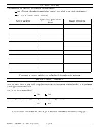 Form SSA-3368-BK - Fill Out, Sign Online and Download Fillable PDF