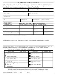 Form SSA-3368-BK - Fill Out, Sign Online and Download Fillable PDF
