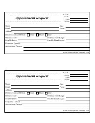 Appointment Slip Template Download Printable PDF | Templateroller