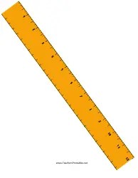 Free Printable Ruler Quarter Inch
