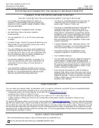 Download Instructions for Form SSA-16 Application for Disability