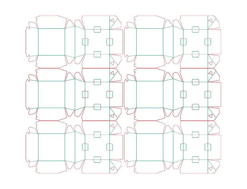 Burger Box Template Download Printable PDF Templateroller