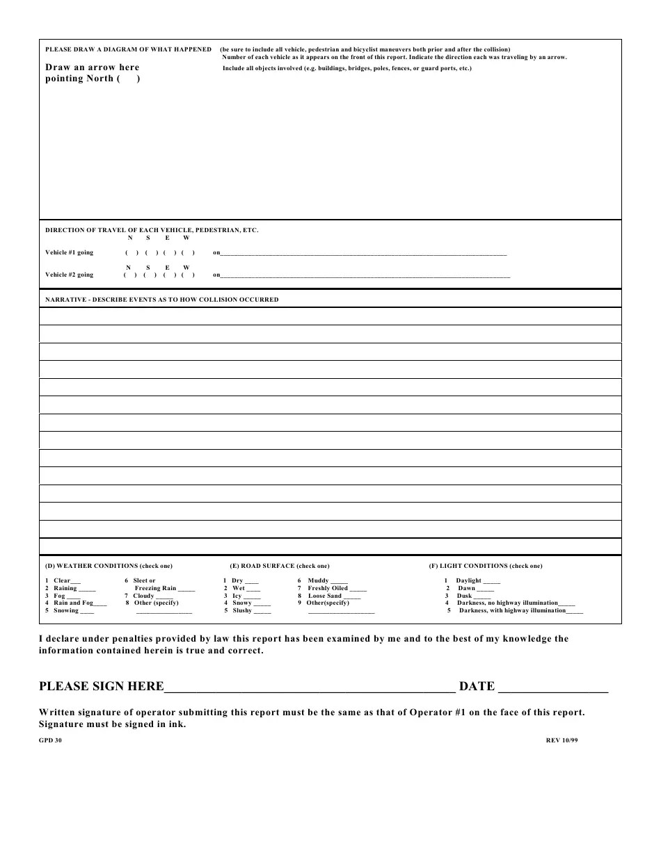 Guilford, Connecticut Late Accident Report Form Fill Out, Sign Online